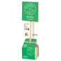 Preview: MoMe Trinkschokolade am Stiel Choc-o-lait Matcha (Weiße Schokolade & Matcha) 33 g.