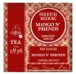 Preview: 1836: Früchteteemischung Mango n´ Friends Mango-Note aromatisiert 50 Pyramidenbeutel im Sachet à 4 g