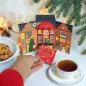 Preview: BIO: Das kleine „Bio Tee-Adventskalender-Weihnachtshaus“ 24er Mix