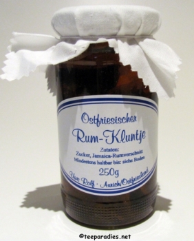 Ostfriesischer Rum-Kluntje 250 g. braun