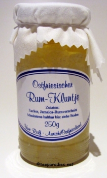 Ostfriesischer Rum-Kluntje 250 g. weiss