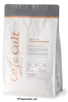 Café Cult: Kaffee „Türkischer Honig“ in 250 g Tüte, ganze Bohne aromatisiert