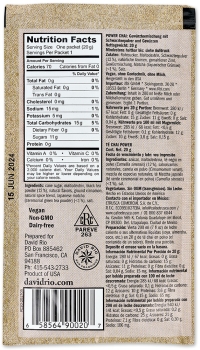 Preview: David Rio Chai Sachets 20 g. "Power Chai"