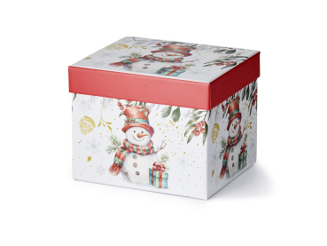 Preview: Becher "Santa & Snowi" New Bone China 2er Set