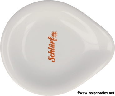 Preview: Schlürf Tee Siebablage weiß