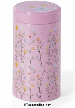 Teedose "Blumenwiese" - mit Stülpdeckel – 120 g.