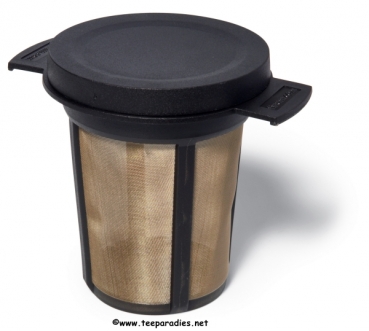 Dauerfilter Gr. M schwarz mit Deckel