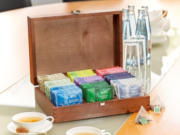 Preview: 1836 Fruit tea blend Mango n´ Friends flavoured box of 50 pyramidal teabags of 4 g each