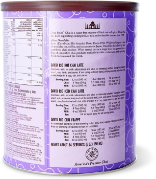 Preview: Gr. Dose: David Rio Chai Latte 1520g "Orca Spice"