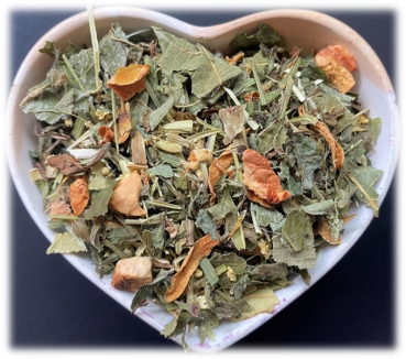 BIO: "Bergkräuter Tee"