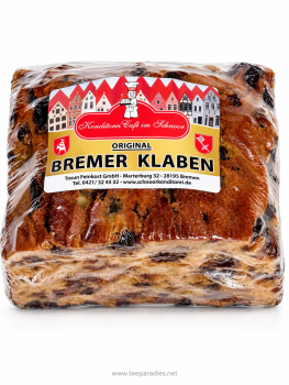 Schnoorkonditorei: “Bremer Klaben” PGI 500g
