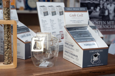 Preview: Café Cult: Mix Box Drip Coffee Bags Single Origin Kaffee 4 Sorten je 3 Sachets à 10 g =120 g.