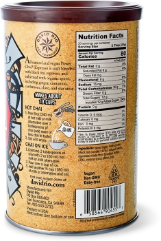 Preview: David Rio Chai Latte "Power Chai Espresso" 398 g.