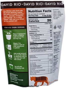 Preview: Hero Blends - Matcha Latte (300 g) David Rio Chai