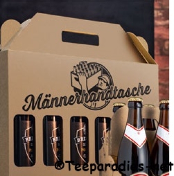 Geschenkidee: "Die Männerhandtasche" Geschenkkarton