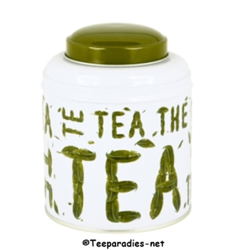 Teedose rund 150 g. "Natural"