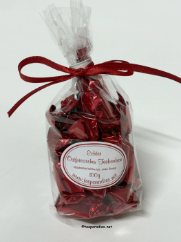 Echter Ostfriesische Teebonbons 100g. rot