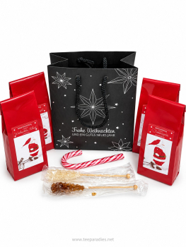 Preview: “Winter Romance” Tea Gift Set: 4-Variety Assortment, 4 Tea Bags - Set