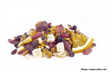 Früchtetee: Apfeltraum Goji Granatapfel Mango