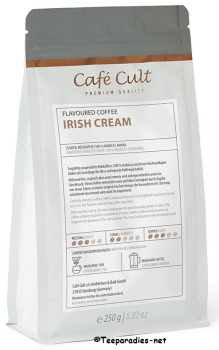 Preview: Café Cult: Kaffee „Irish Cream“ in 250 g Tüte, ganze Bohne aromatisiert