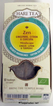 BIO: Hari Tea BIO Ingwer, Zitrone & Kurkuma - Geistesblitz ~ 10 x 2 g in der Box (20 g.)
