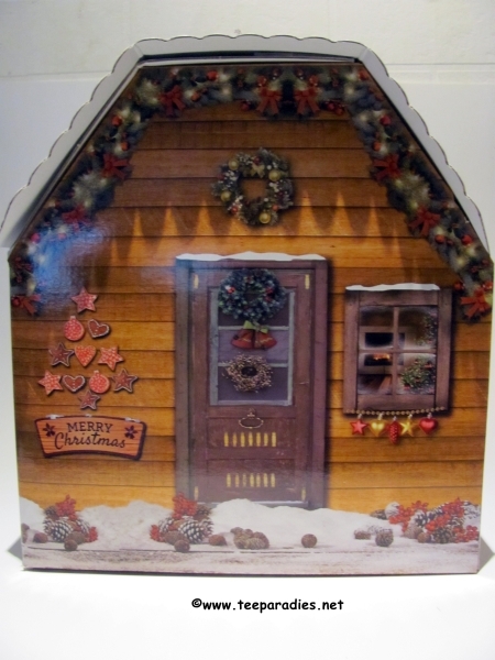 Weihnachtskarton: "Weihnachtshaus"