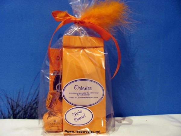 Teepräsent „Ostertee & Trüffel & David Rio Chai Sachets“