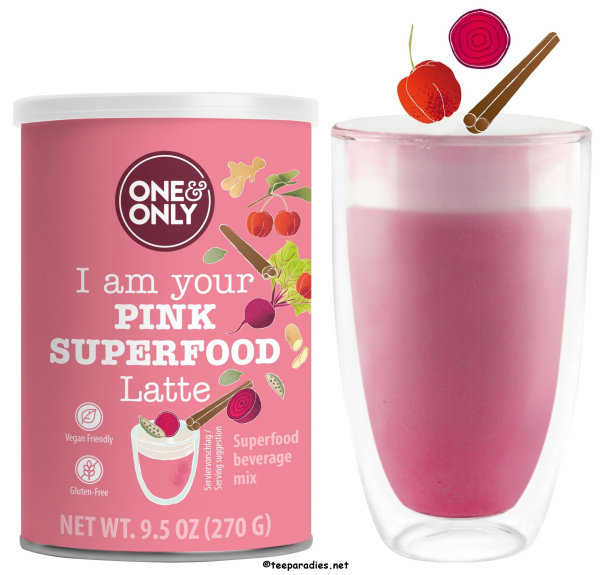 Only & One Chaipulver Pink Superfood Latte – vegan- 270 g.