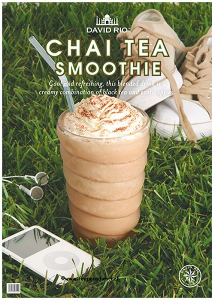 Chai Tea Smoothie Poster Packung (1 Stück)