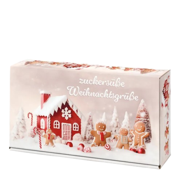 Weihnachtspräsent: "Zuckersüße Weihnachtsgrüße“ Set