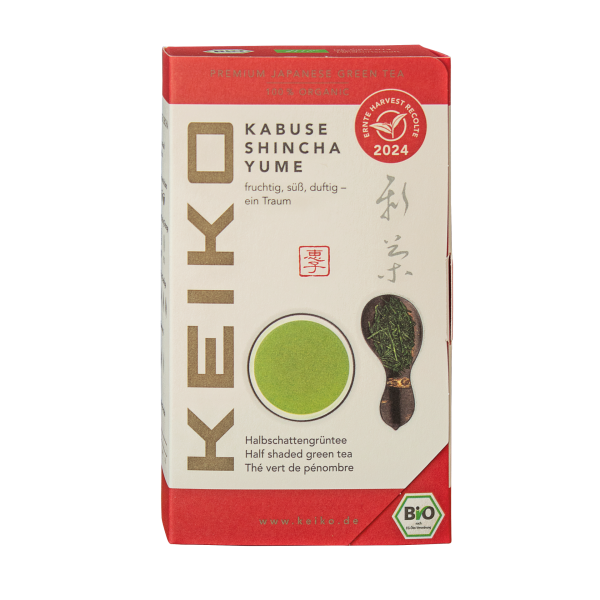 BIO: Keiko Shincha Yume 2024 - Kabuse Sencha, Bio 50 g. Ernte 2024 MHD 05-2026