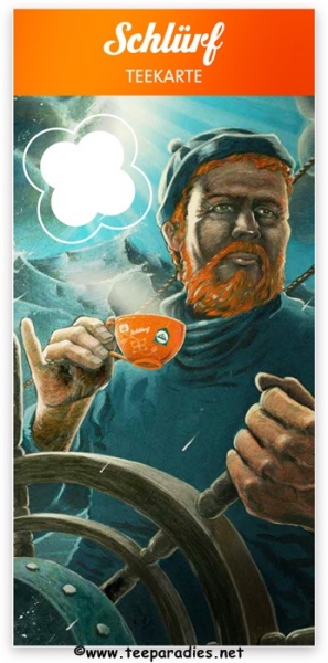 Schlürf Teekarte: klein