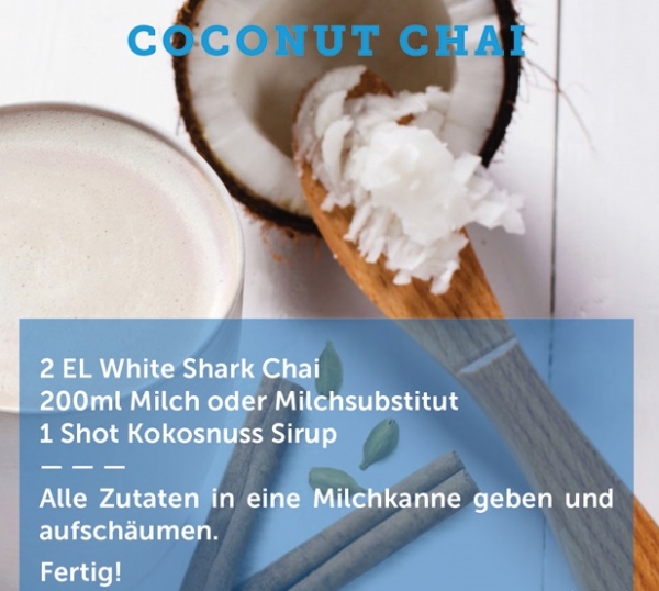 David Rio Chai Latte 398g "White Shark"