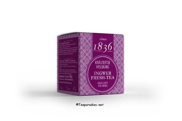 1836 Kräuterteemischung Ingwer-fresh since 1836 – 30g.