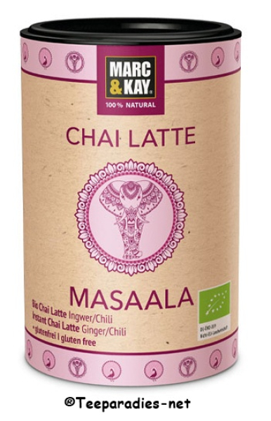 BIO: Marc & Kay Chai Latte "Masaala" BIO, 250 g. Dose