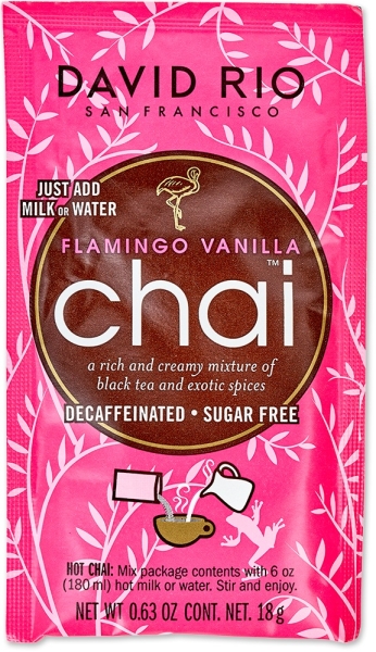 David Rio Chai Sachets 18 g. "Flamingo Vanilla"
