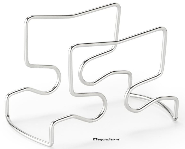 Café Cult: Halter "Kenny" Edelstahl passend für Café Cult: „Drip Coffee Bags“ 10,5 x 5,4 x 6,7 cm