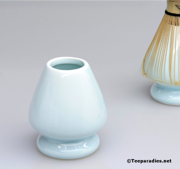 Matchabesenhalter (Chasenständer) hellblau