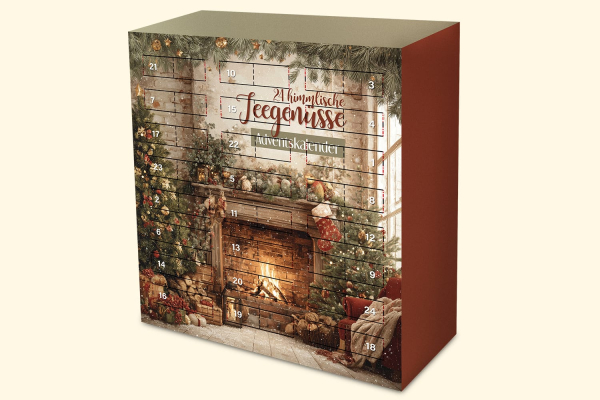 Tee-Adventskalender „Kamin“ 360 g.