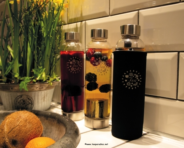 Iced Tea Bottle „mit Thermohülle“ 550 ml Füllmenge