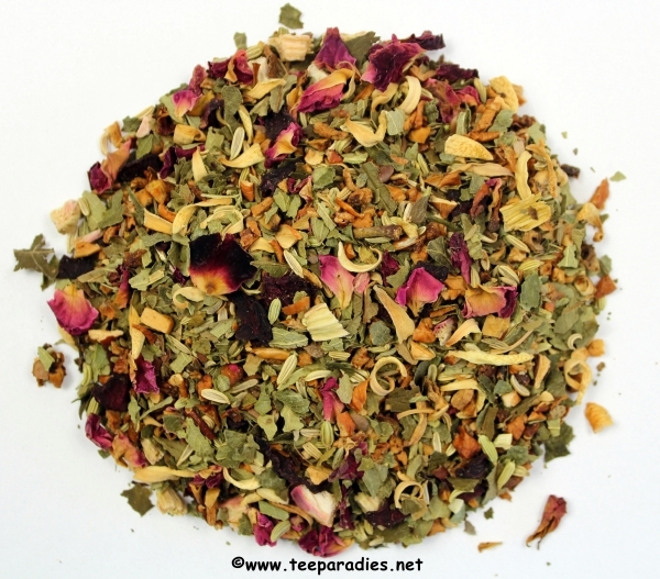 Früchtetee Eiskalter Rhabarber-Kuss