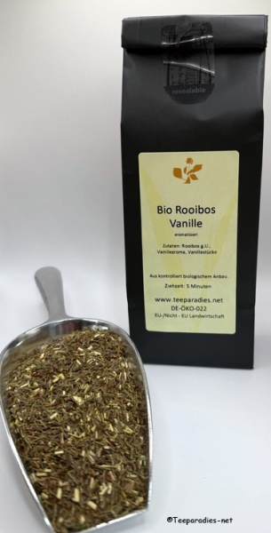 Bio Rooibusch Vanille aromatisiert