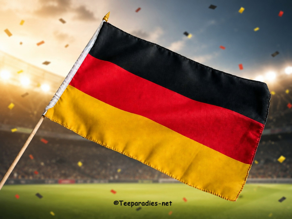 Germany Pole Flag Flags 30x45cm