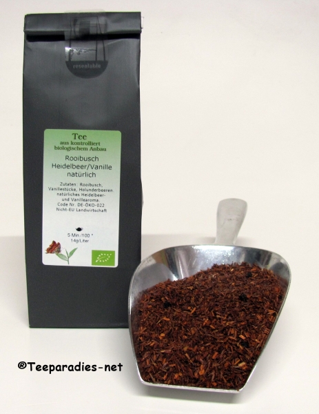 BIO: Rooibusch Tee Heidelbeer/ Vanille natürlich