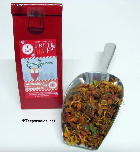 Kaminknistern (aromatisierter Früchtetee) 100 g.: