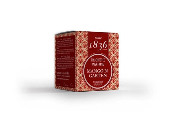 1836 Früchteteemischung: Mango ´n Friends Mango-Note aromatisiert since 1836 - 60 g.