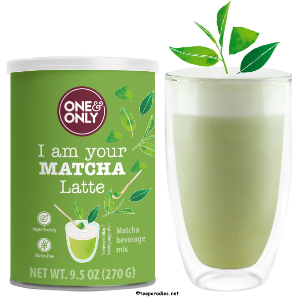One & Only Chaipulver "Matcha Latte", 270 Gramm - vegan -