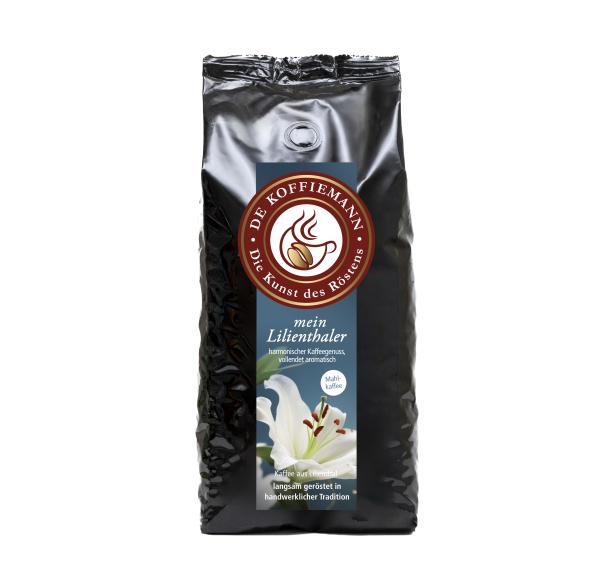 de Koffiemann: „mein Lilienthaler“ ganze Bohne 250 g.