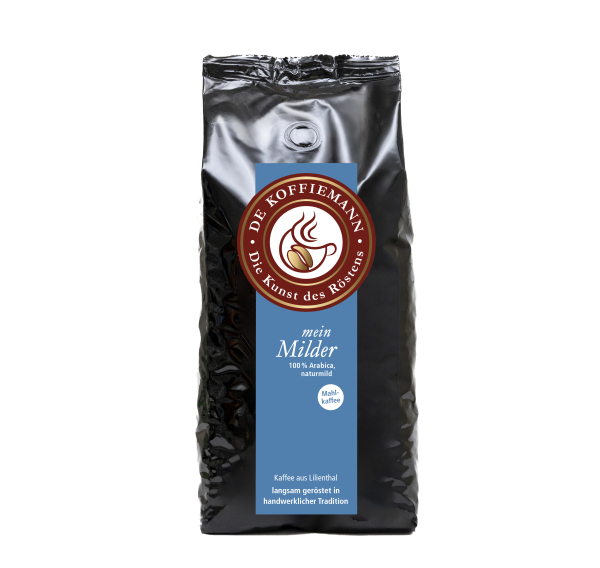 de Koffiemann: „mein Milder“ gemahlen 250 g.