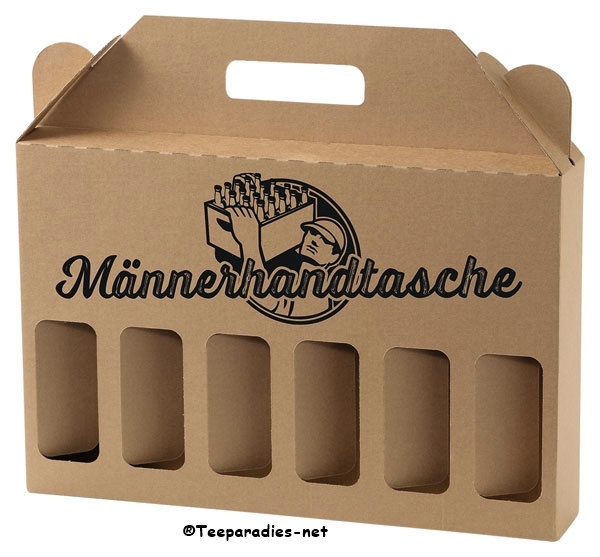 Geschenkidee: "Die Männerhandtasche" Geschenkkarton